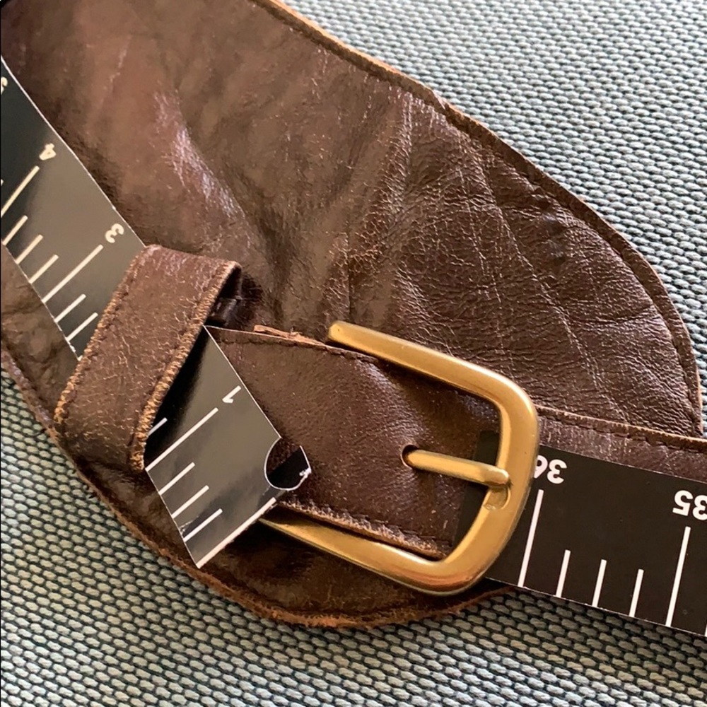 Leather Belt hand made - Picture 4 of 5